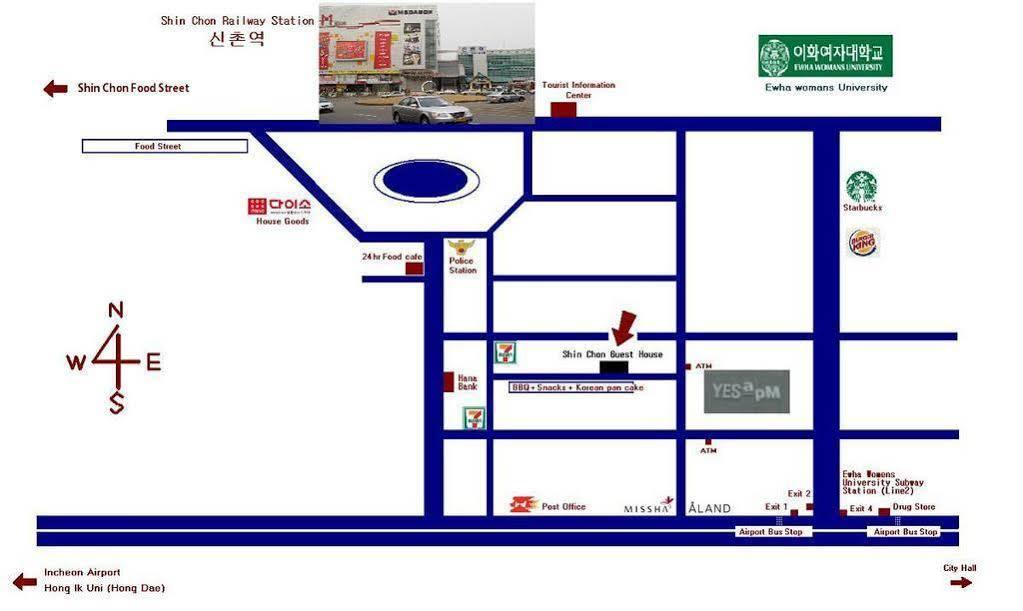 Shinchon Guest House Σεούλ Εξωτερικό φωτογραφία
